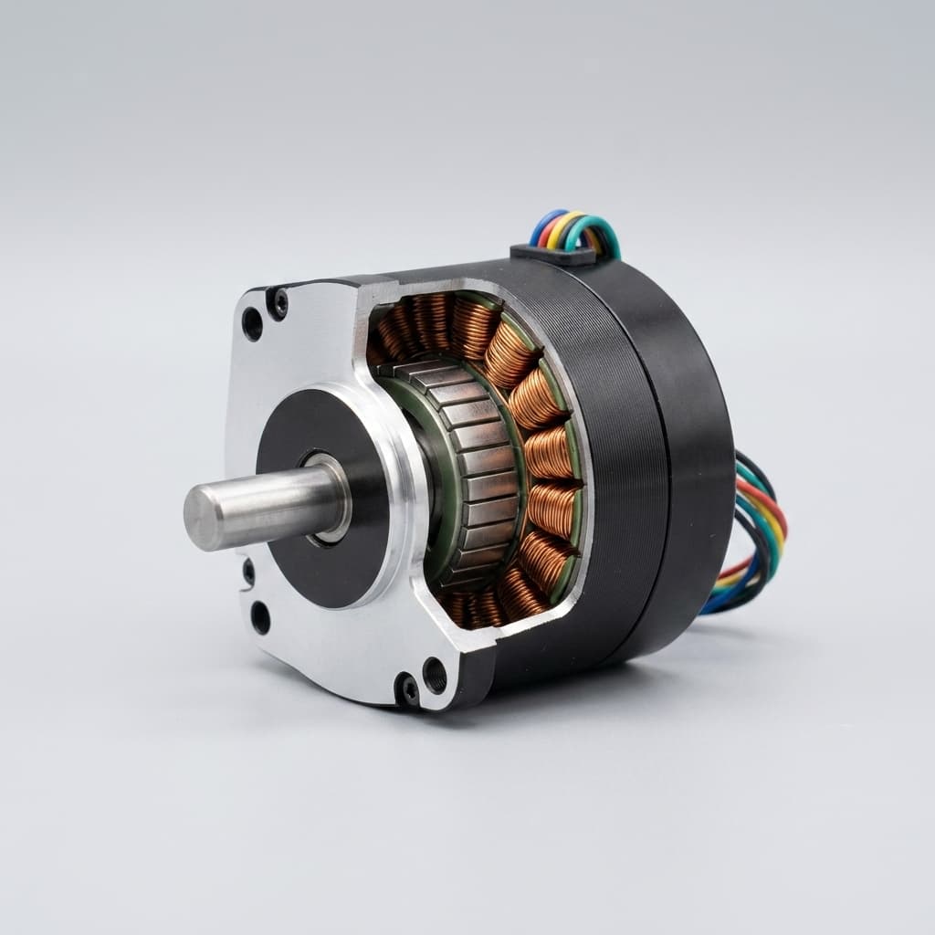 Axial flux pancake motor for high torque density comparison