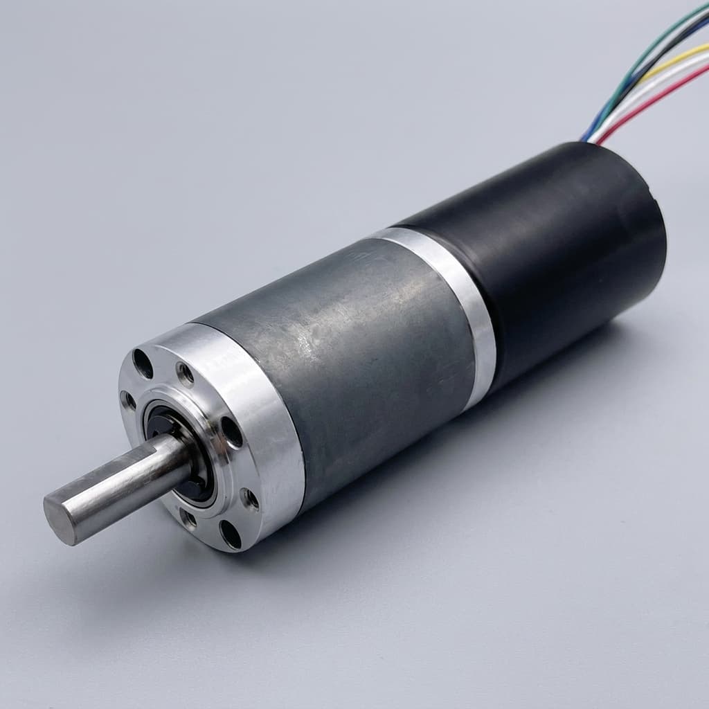 Direct-drive motor component for precision automation