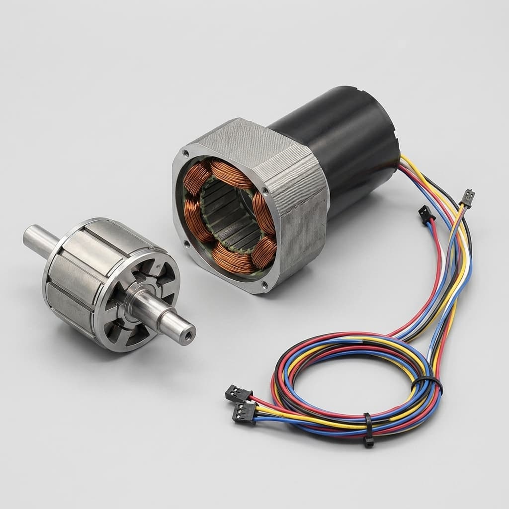 High torque density frameless motor kit for RFQ preparation